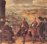 ZURBARAN  Francisco de Defence of Cadiz against the English china oil painting artist